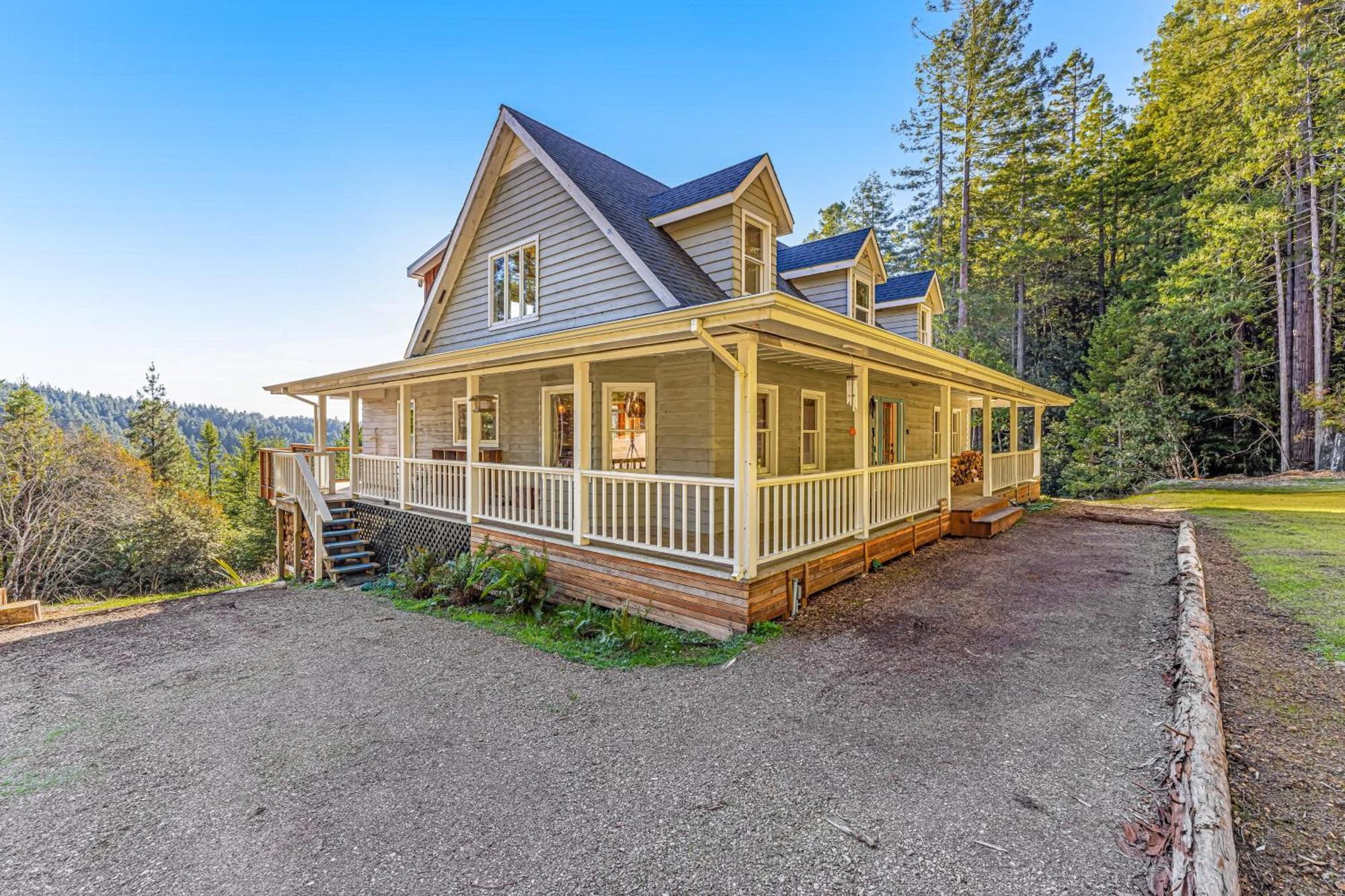 Mendocino Redwood Retreat - Vista Home Albion Экстерьер фото
