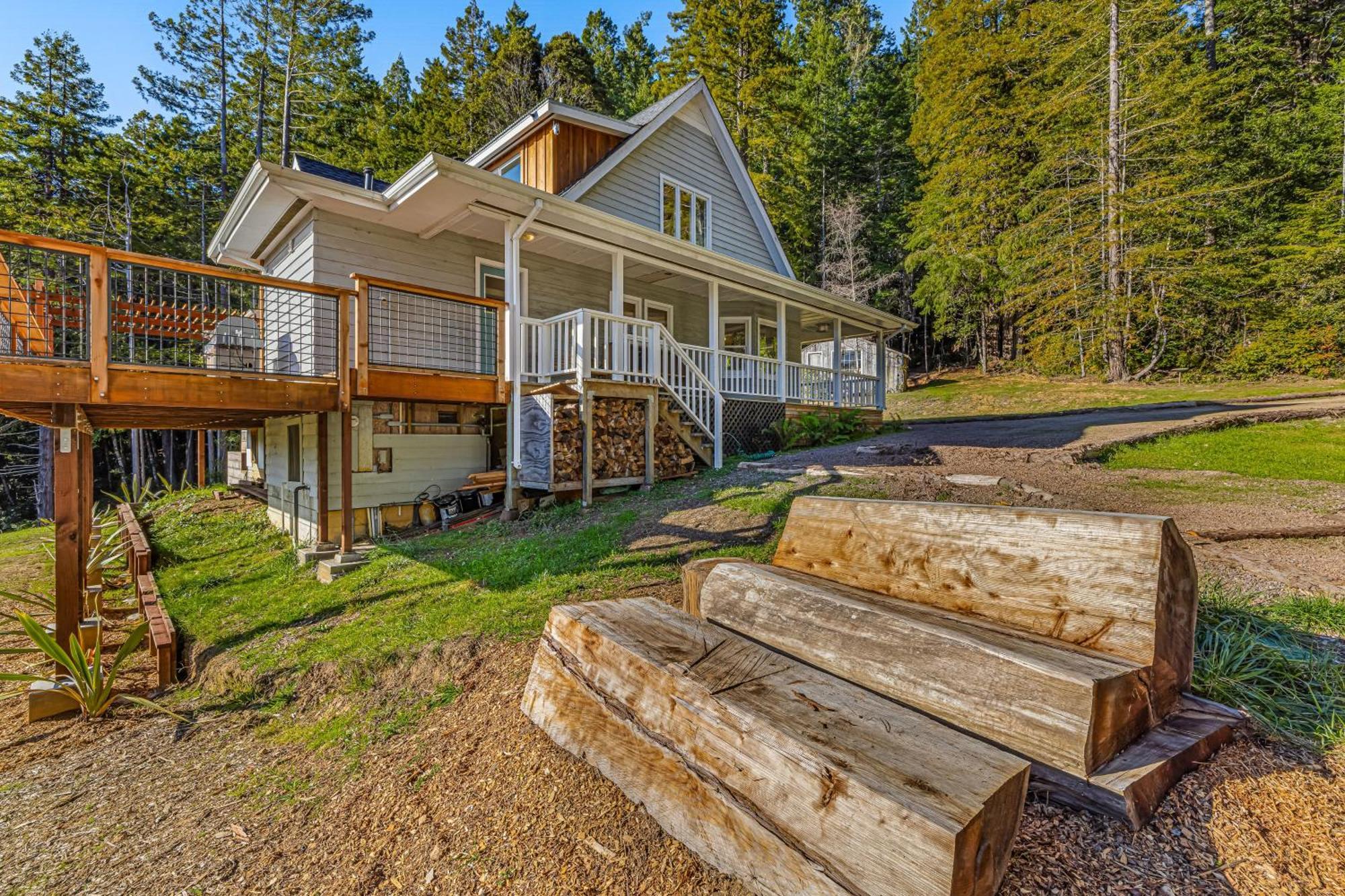 Mendocino Redwood Retreat - Vista Home Albion Экстерьер фото