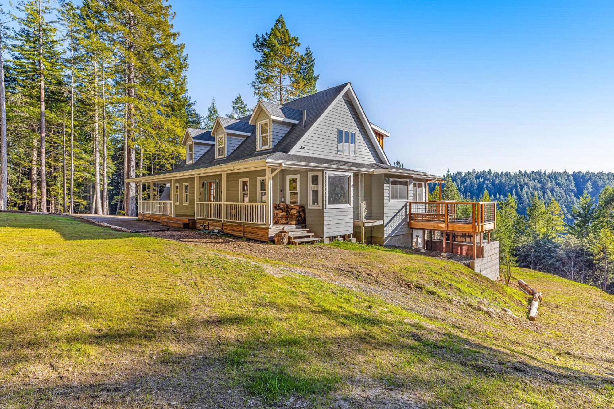 Mendocino Redwood Retreat - Vista Home Albion Экстерьер фото